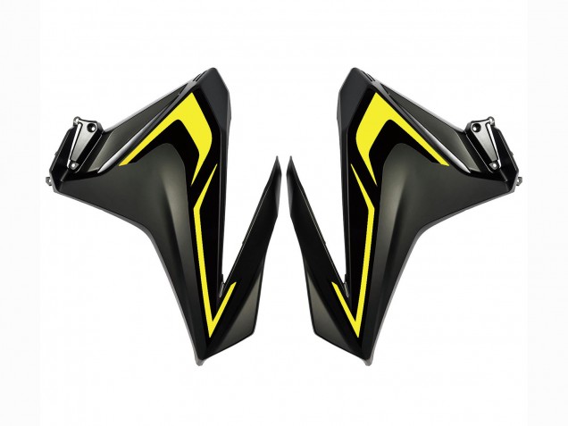 Carenagens Moto Honda CBR500R 2022-2023 - Preto Fosco Amarelo