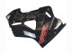 Carenagens Moto Honda VFR 800 1998-2001 - Preto Brilhante Vermelho Decal