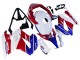 Carenagens Moto Honda VFR 800 2002-2013 - Branco Vermelho Azul Motul