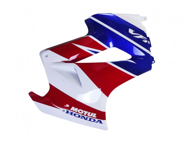 Carenagens Moto Honda VFR 800 2002-2013 - Branco Vermelho Azul Motul