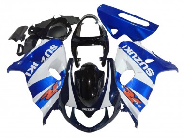 Kits Carenagem Moto Suzuki TL1000R 1998-2003 - Azul Branco Preto Vermelho