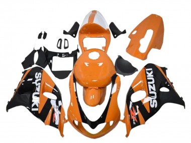 Carenagens Moto Suzuki TL1000R 1998-2003 - Laranja Preto Branco