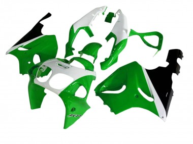 Carenagens Moto Kawasaki ZX7R 1996-2003 - Branco Verde Preto