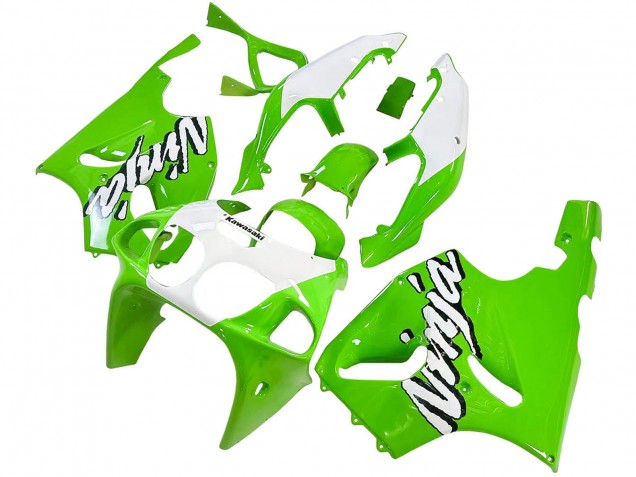 Carenagens Moto Kawasaki ZX7R 1996-2003 - Branco Verde