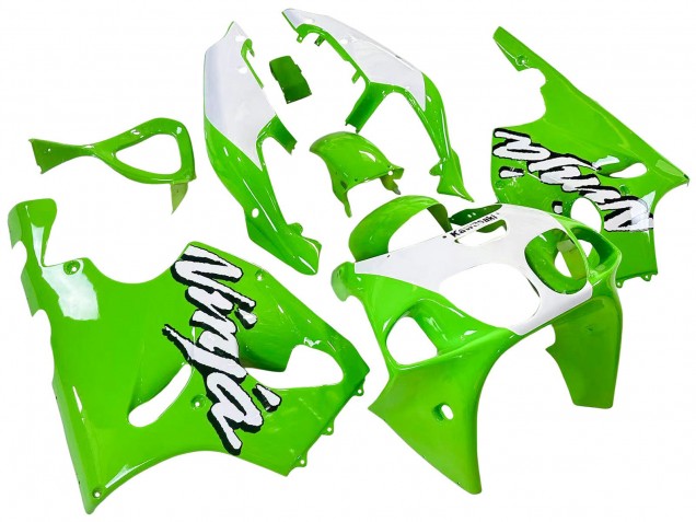 Carenagens Moto Kawasaki ZX7R 1996-2003 - Branco Verde
