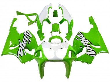 Carenagens Moto Kawasaki ZX7R 1996-2003 - Branco Verde
