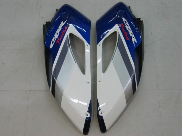Carenagens Moto Honda CBR1000RR 2004-2005 - Branco Azul Preto Brilhante Fireblade