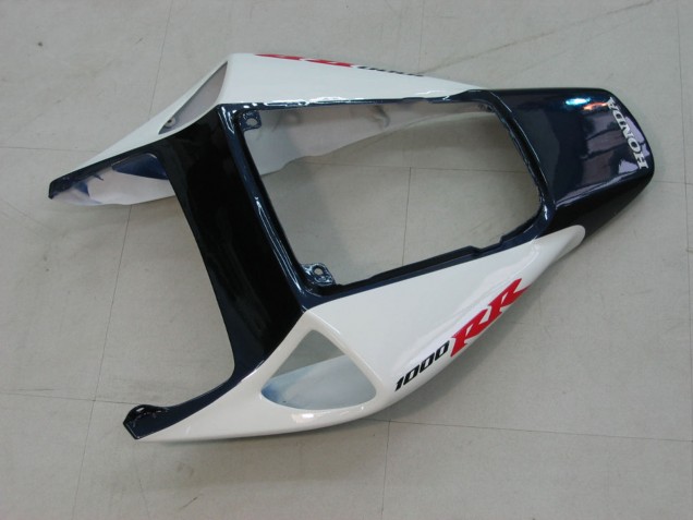 Carenagens Moto Honda CBR1000RR 2004-2005 - Branco Azul Preto Brilhante Fireblade