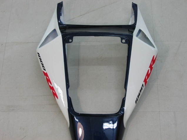 Carenagens Moto Honda CBR1000RR 2004-2005 - Branco Azul Preto Brilhante Fireblade