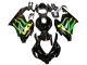 Carenagens Moto Honda CBR1000RR 2004-2005 - Preto Brilhante Amarelo Verde Monstro