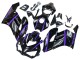 Carenagens Moto Honda CBR1000RR 2004-2005 - Preto Brilhante Roxo Listra