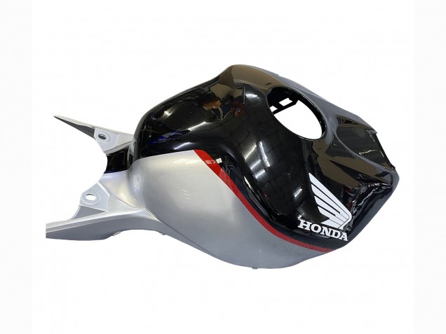 Carenagens Moto Honda CBR1000RR 2004-2005 - Prata Preto Brilhante Vermelho Listra