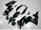 Carenagens Moto Kawasaki EX650 2009-2011 - Preto Brilhante Branco Decal