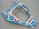 Carenagens Moto Honda CBR1000RR 2004-2005 - Branco Azul Neve Nastro Azzurro 46