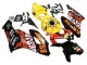 Carenagens Moto Honda CBR1000RR 2004-2005 - Amarelo Laranja Preto Brilhante Repsol Rossi 46