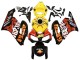 Carenagens Moto Honda CBR1000RR 2004-2005 - Amarelo Laranja Preto Brilhante Repsol Rossi 46