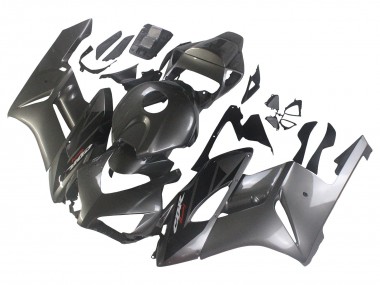 Carenagens Moto Honda CBR1000RR 2004-2005 - Cinzento Brilhante Preto Brilhante