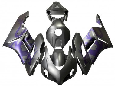 Carenagem Moto Honda CBR1000RR 2004-2005 - Prata Roxo