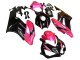 Carenagens Moto Honda CBR1000RR 2004-2005 - Rosa Preto Brilhante