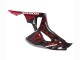 Carenagem Moto Honda CBR1000RR 2006-2007 - Preto Brilhante Vermelho Chama