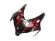 Carenagem Moto Honda CBR1000RR 2008-2011 - Preto Brilhante Vermelho Chama
