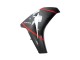 Carenagens Moto Honda CBR1000RR 2008-2011 - Preto Fibra de Carbono Vermelho