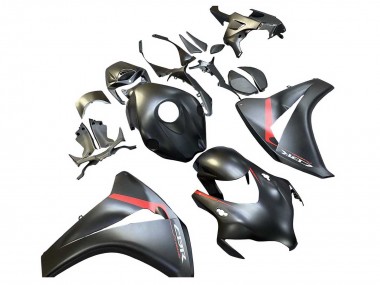Carenagens Moto Honda CBR1000RR 2008-2011 - Preto Fosco Vermelho Fireblade