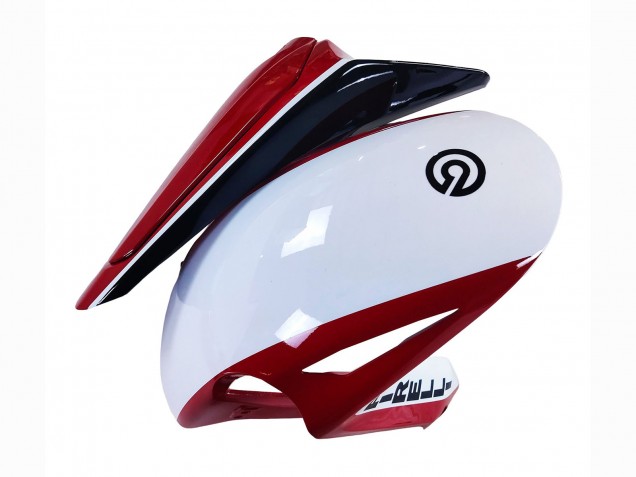 Carenagens Moto Honda CBR1000RR 2008-2011 - Branco Vermelho Preto Brilhante Corrida 24
