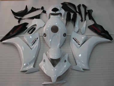 Carenagens Moto Honda CBR1000RR 2012-2016 - Branco Preto Fosco