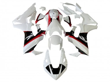 Carenagem Moto Honda CBR1000RR 2017-2023 - Branco Vermelho Preto