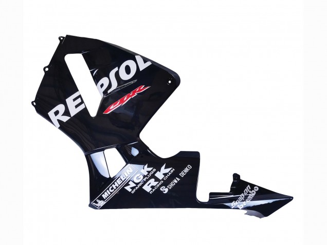 Carenagens Moto Honda CBR600RR 2003-2004 - Preto Brilhante Branco Repsol