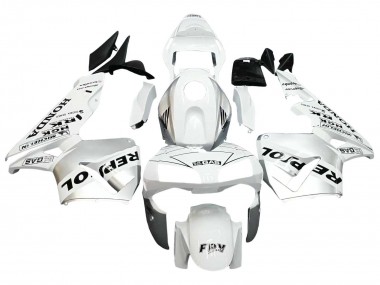Carenagens Moto Honda CBR600RR 2003-2004 - Branco Prata Preto Repsol