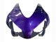 Carenagens Moto Honda CBR600RR 2003-2004 - Roxo Preto Forjado Fibra de Carbono