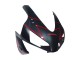Carenagens Moto Honda CBR600RR 2003-2004 - Vermelho Preto Brilhante Preto Fosco