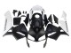 Carenagens Moto Honda CBR600RR 2003-2004 - Branco Preto Fosco
