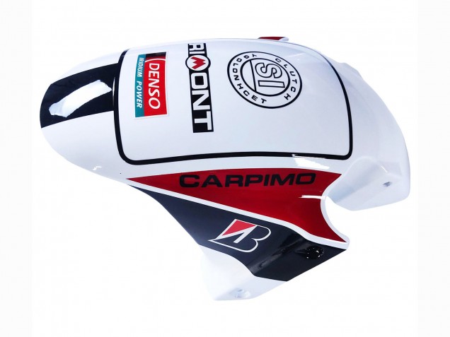 Carenagens Moto Honda CBR600RR 2003-2004 - Branco Vermelho Preto Brilhante DENSO Rimont