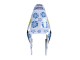 Carenagens Moto Honda CBR600RR 2003-2004 - Branco Azul Vermelho Nastro Azzurro 46