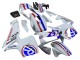 Carenagens Moto Honda CBR600RR 2003-2004 - Branco Vermelho Azul