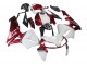 Kits Carenagem Moto Honda CBR600RR 2005-2006 - Vermelho Branco Preto