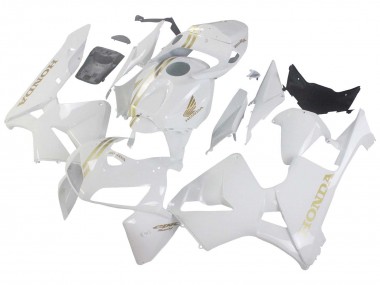 Carenagens Moto Honda CBR600RR 2005-2006 - Branco Ouro