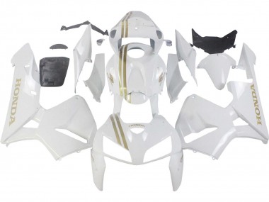 Carenagens Moto Honda CBR600RR 2005-2006 - Branco Ouro