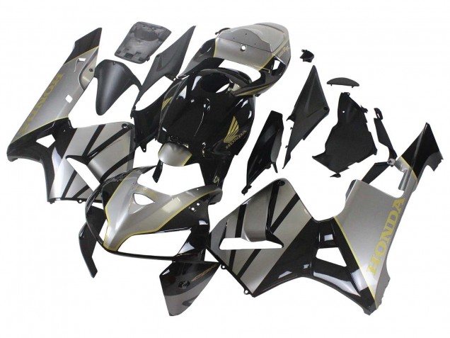 Carenagem Moto Honda CBR600RR 2005-2006 - Cinzento Preto