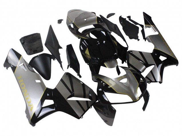 Carenagem Moto Honda CBR600RR 2005-2006 - Cinzento Preto