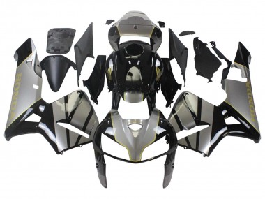 Carenagem Moto Honda CBR600RR 2005-2006 - Cinzento Preto