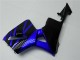 Carenagem Moto Honda CBR600RR 2005-2006 - Azul Preto