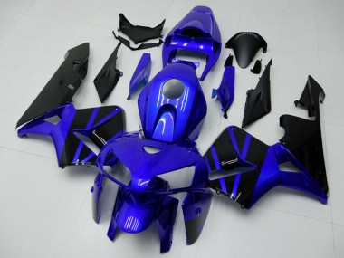 Carenagem Moto Honda CBR600RR 2005-2006 - Azul Preto