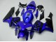 Carenagem Moto Honda CBR600RR 2005-2006 - Azul Preto