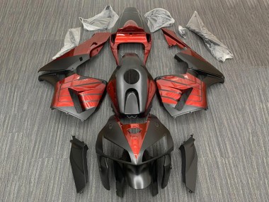 Carenagens Moto Honda CBR600RR 2005-2006 - Preto Vermelho