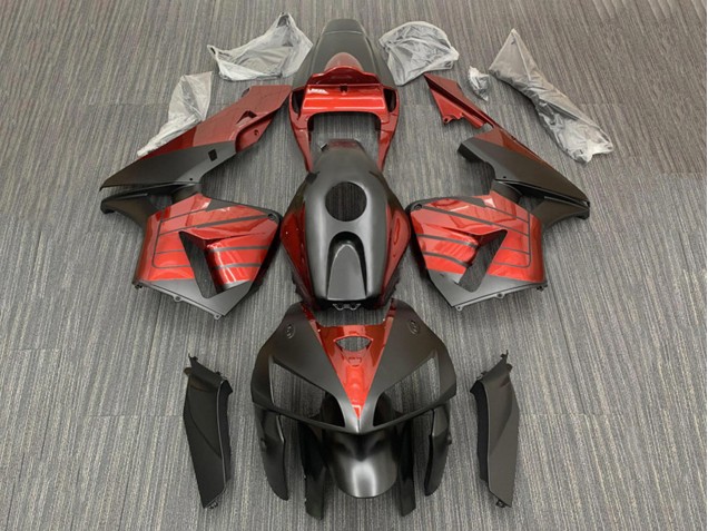 Carenagens Moto Honda CBR600RR 2005-2006 - Preto Vermelho