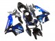 Carenagem Moto Honda CBR600RR 2005-2006 - Preto Brilhante Azul Chama
